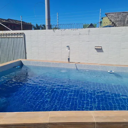 Confortavel Casa Em Arembepe,100 Metros Da Praia Com Churrasqueira Piscina E Wi-Fi Camacari Exterior photo