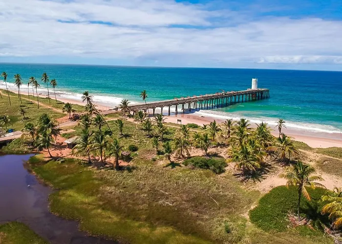 Confortavel Casa Em Arembepe,100 Metros Da Praia Com Churrasqueira Piscina E Wi-Fi
